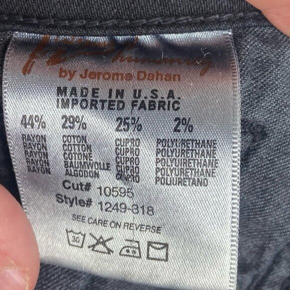 Anthropologie Citizens of Humanity Avedon Black Paint Spatter Jeans Size 26 Jean - Picture 10 of 14